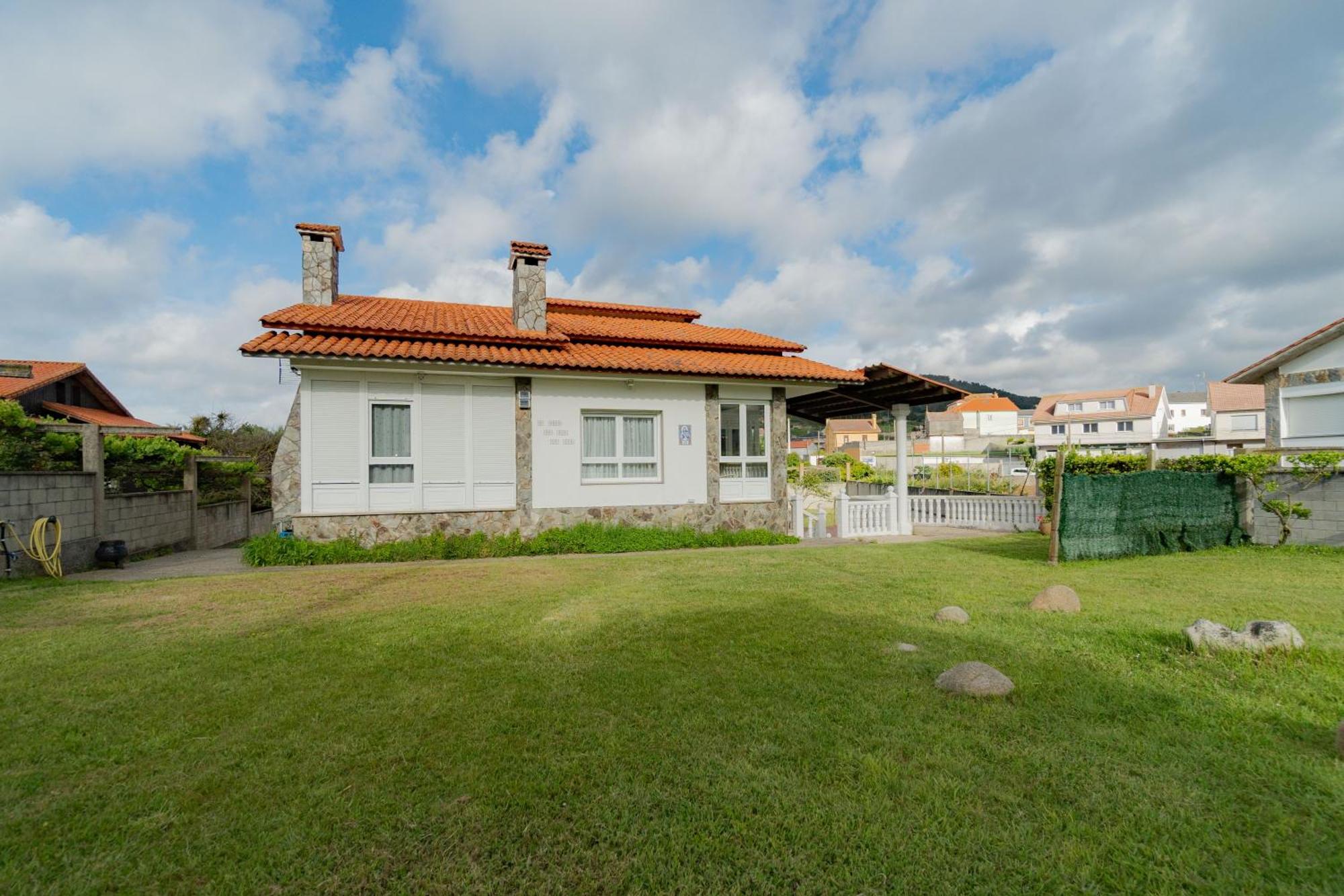 Chalet Areo Do Rio - Playa De Razo Exterior foto